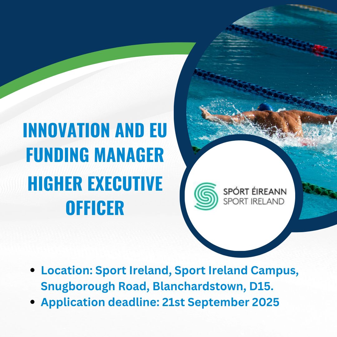 Sport Ireland Vacancy 25