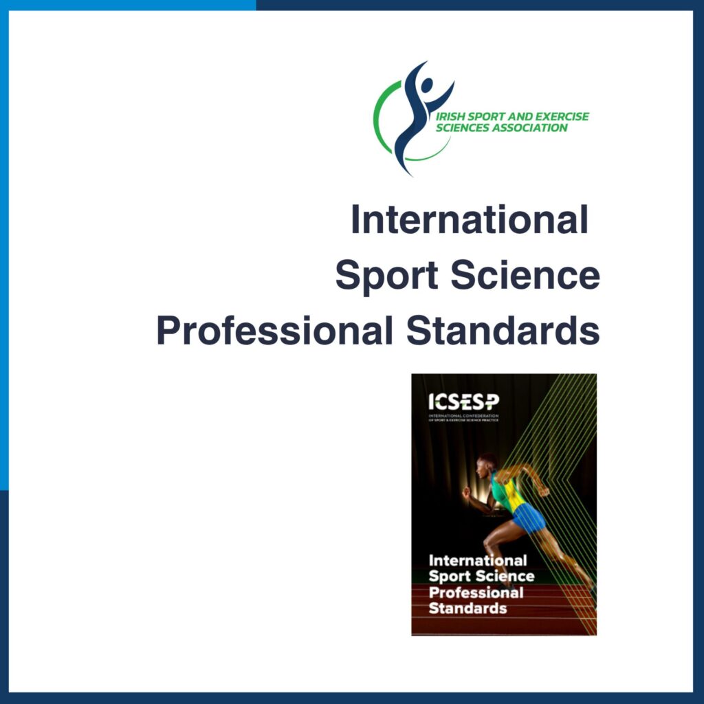 ISESA Chair Tom Comyns and ISESA Board Member and Accreditations Committee Chair Kate Pumpa were involved in shaping the ICSESP standards.