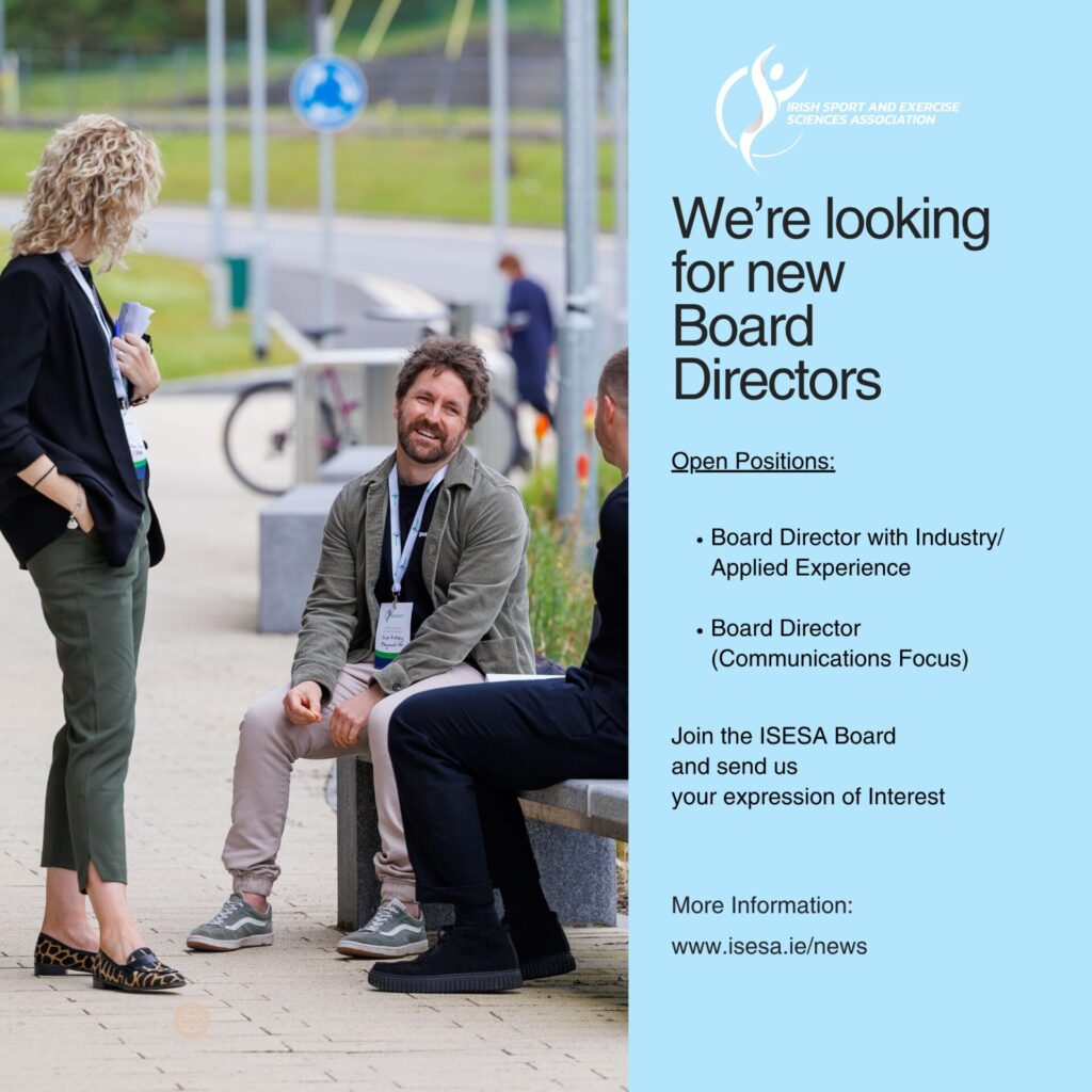 ISESA is looking for 2 new Board Members to join the Board of Directors.