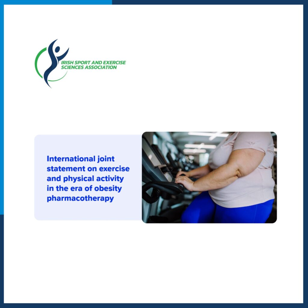 ISESA is united with 11 other leading international peak bodies representing exercise and sports science in calling for Clinical Exercise Physiologists* (CEPs) to be a core part of obesity care.