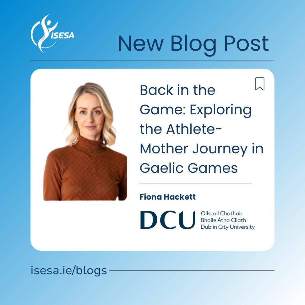 In this blog Fiona Hackett outlines her PhD research which explores how female athletes navigate pregnancy, motherhood and returning to sport and the support systems available to them.